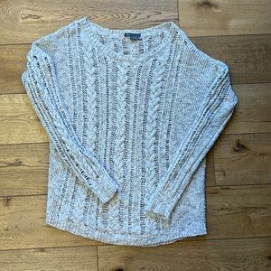 Vince open knit cable sweater